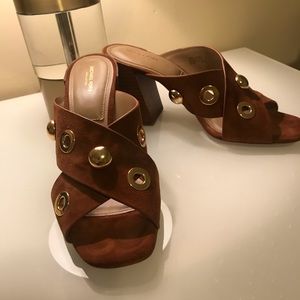 Michael Kors Suede Sandals